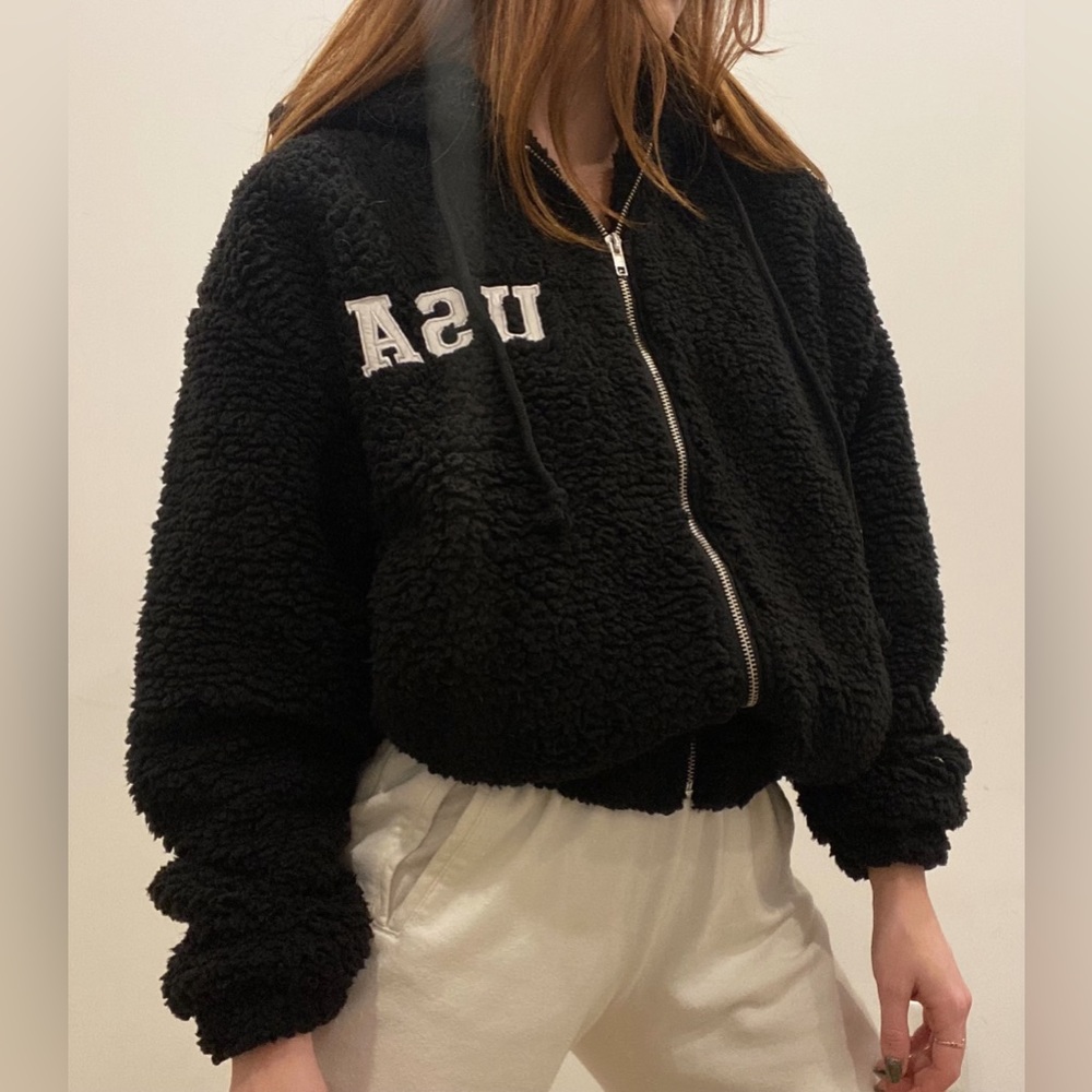 Cozy USA zip up